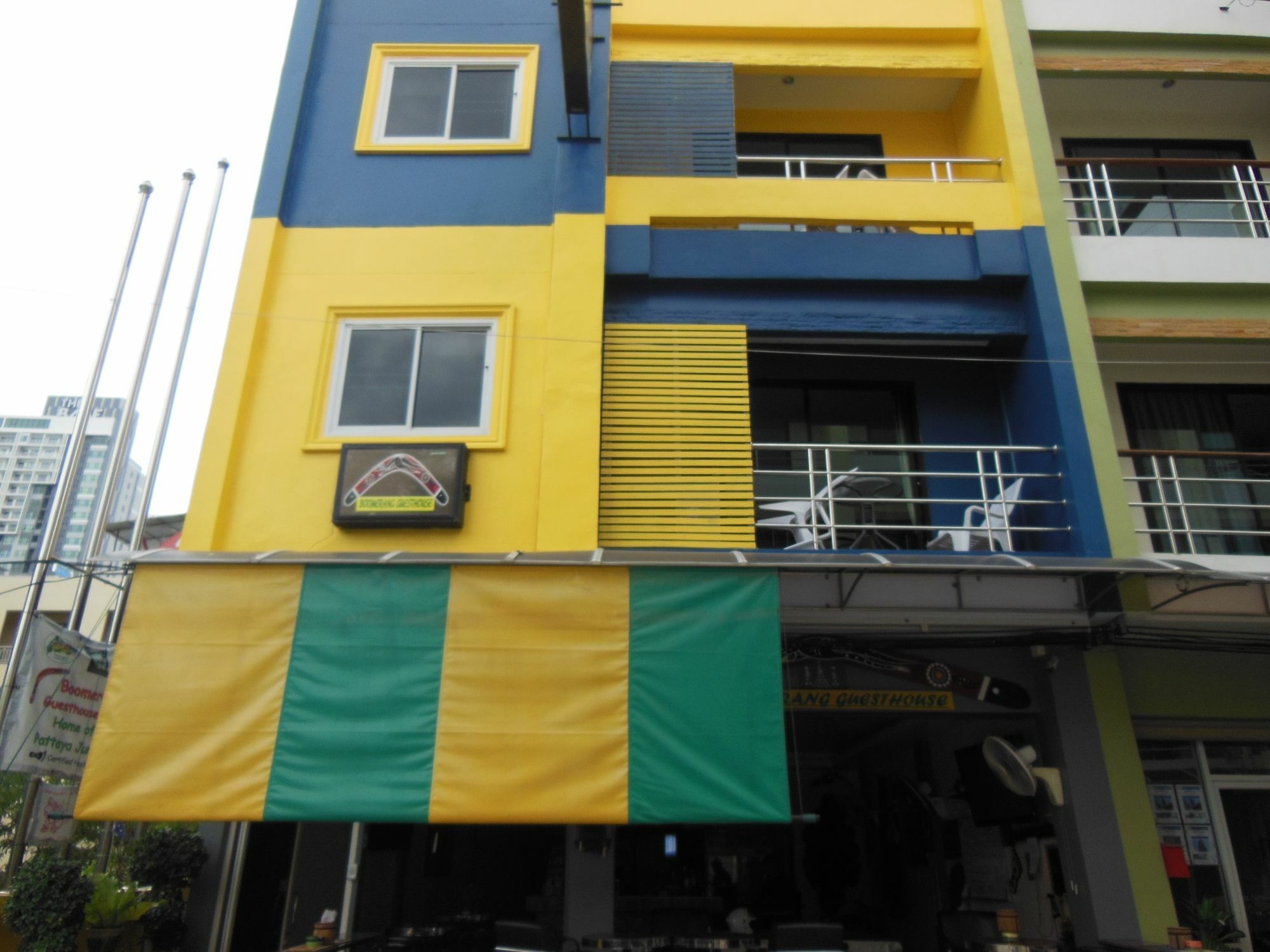 Boomerang Guesthouse And Bar Pattaya Exteriér fotografie
